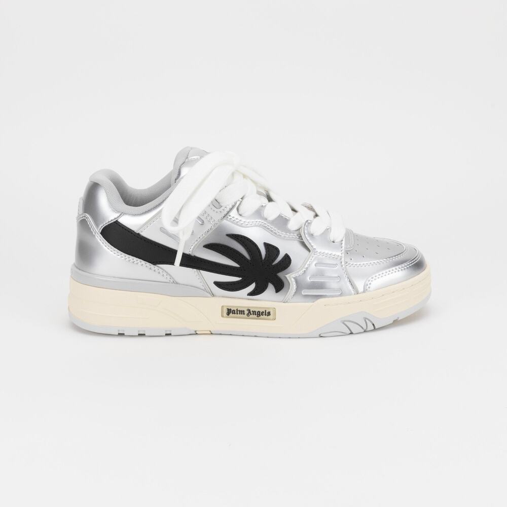 Palm Angels Men Venice Low Top Sneakers Gray Size 10 US/ 43 EU